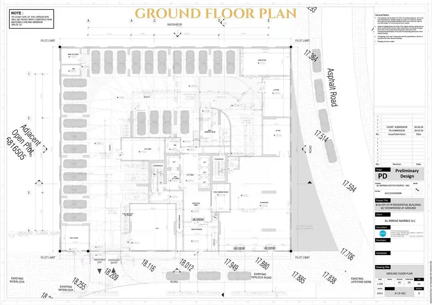 GROUND FLOOR PLAN