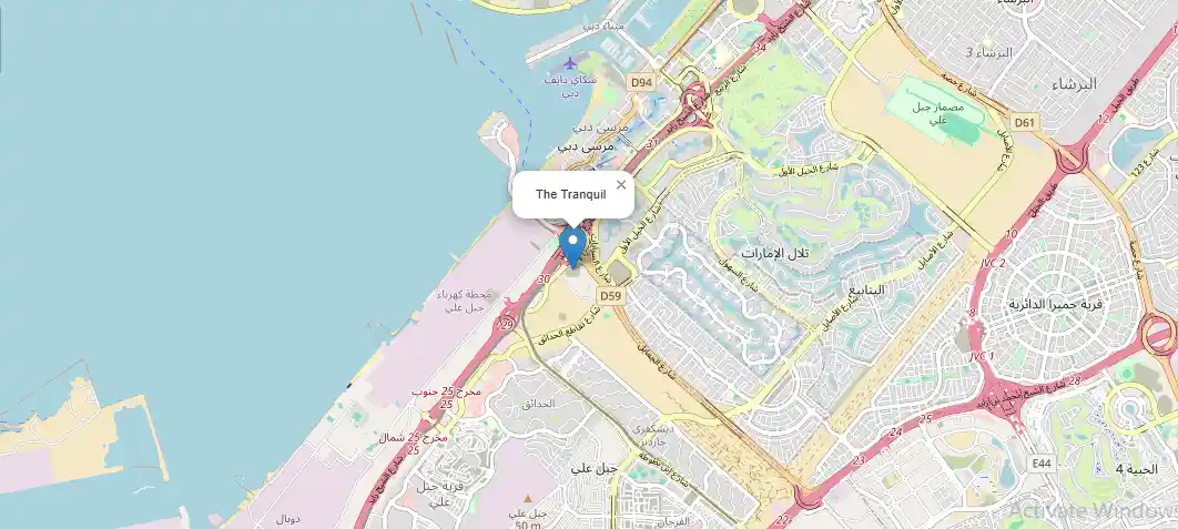 the-tranquil-location-map