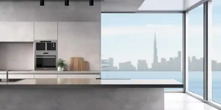 Mayas Sea View Kitchen