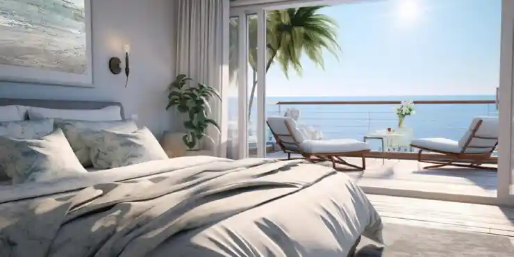 Mayas Sea View Master Bedroom