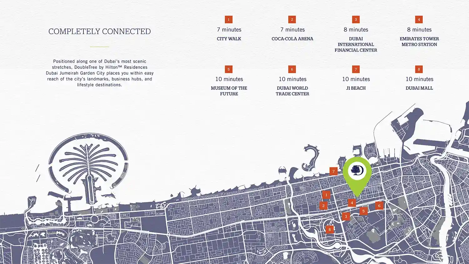 Master Plan of DoubleTree Hilton