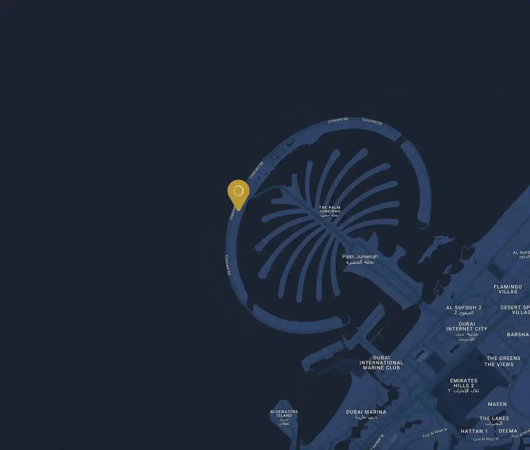 Location of Omniyat Bespoke