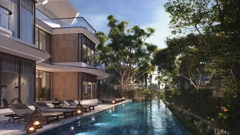 Wadi Villas Night View