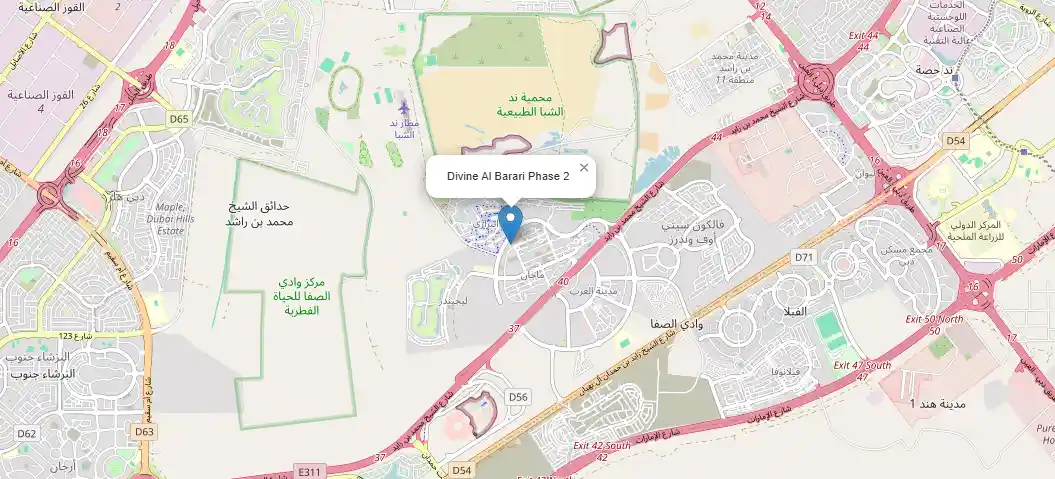 divine-al-barari-phase-2-location-map