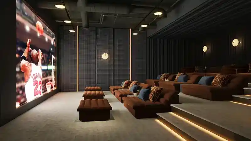 Magenta Tower Indoor Cinema