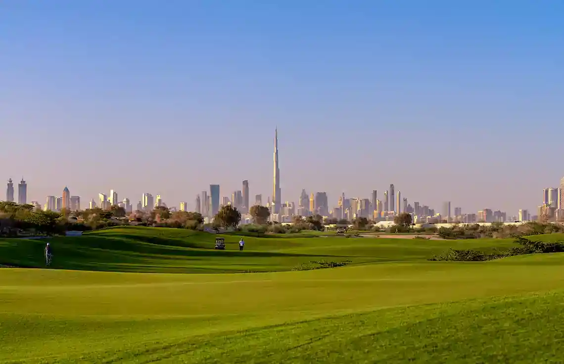 Dubai Mansions Green Surrounding