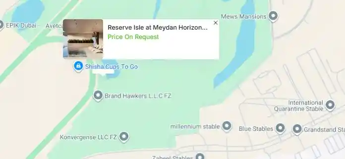 Master Plan of Reserve Isle