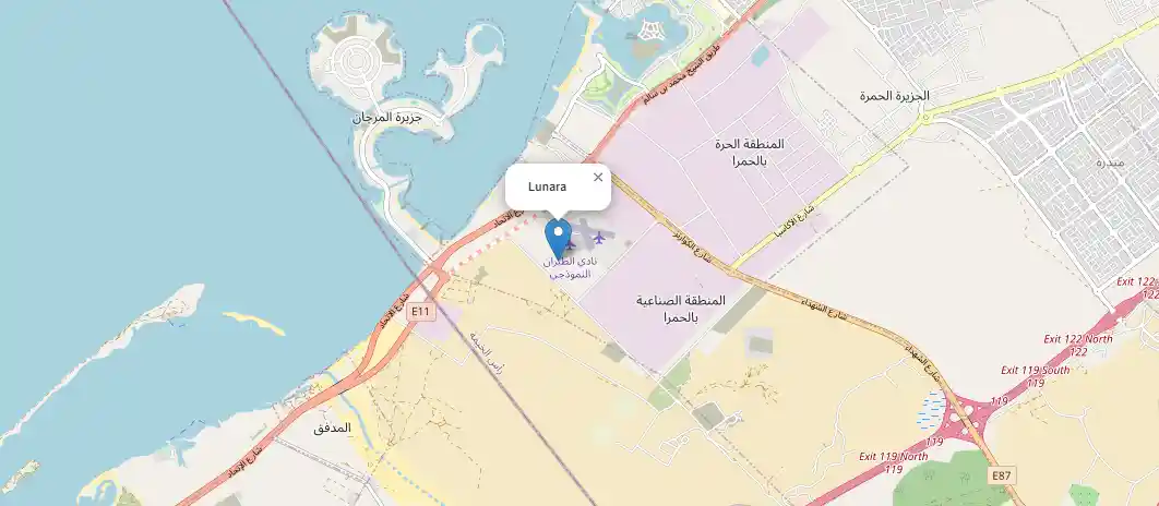 lunara-the-strand-location-map