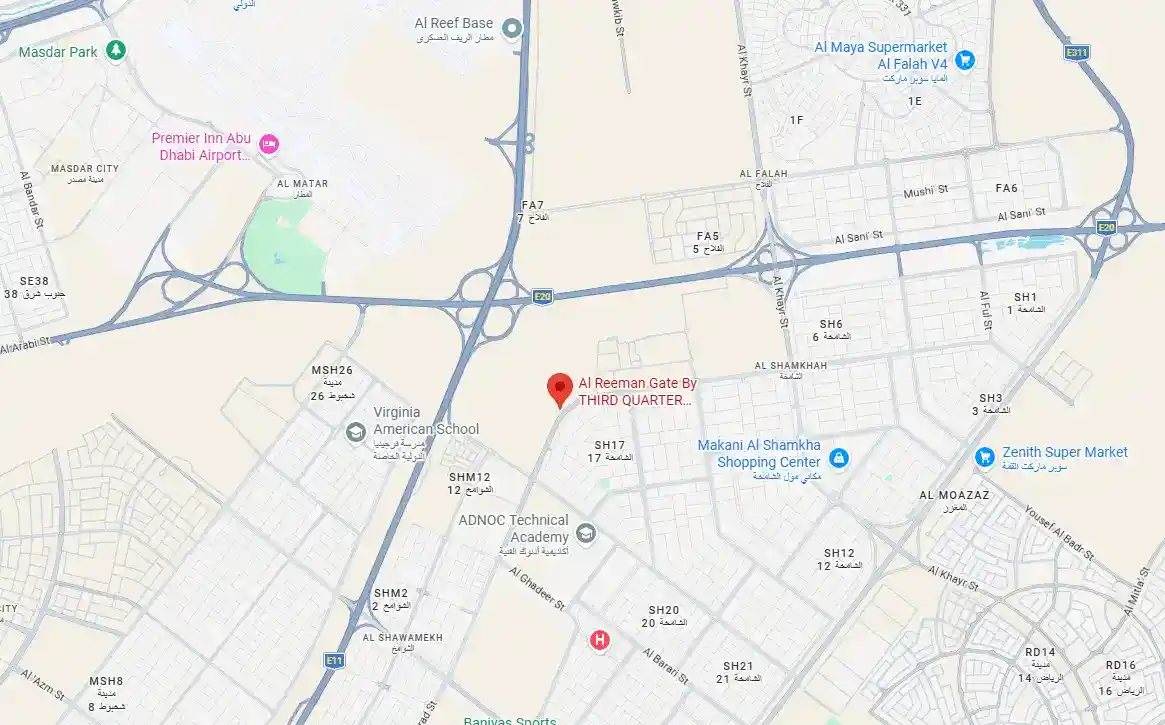 al-reeman-gate-location-map