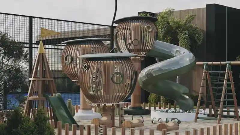 Casa Aura Residence Kids Play Area