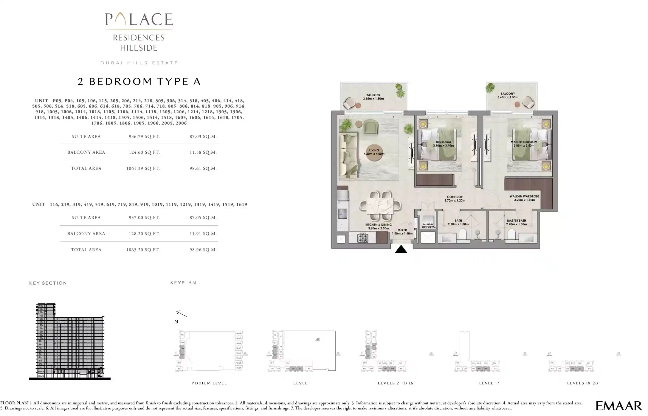 2 Bedroom \