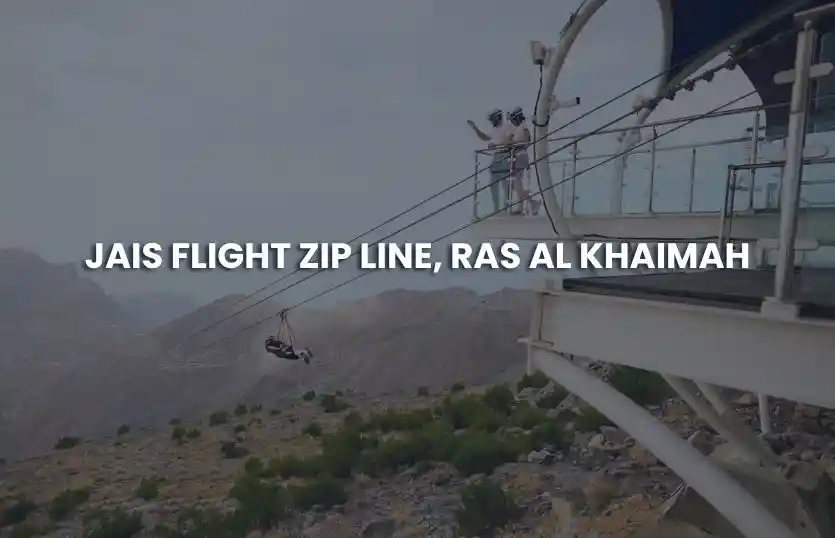 Jais Flight Zip Line Thrill in Ras Al Khaimah