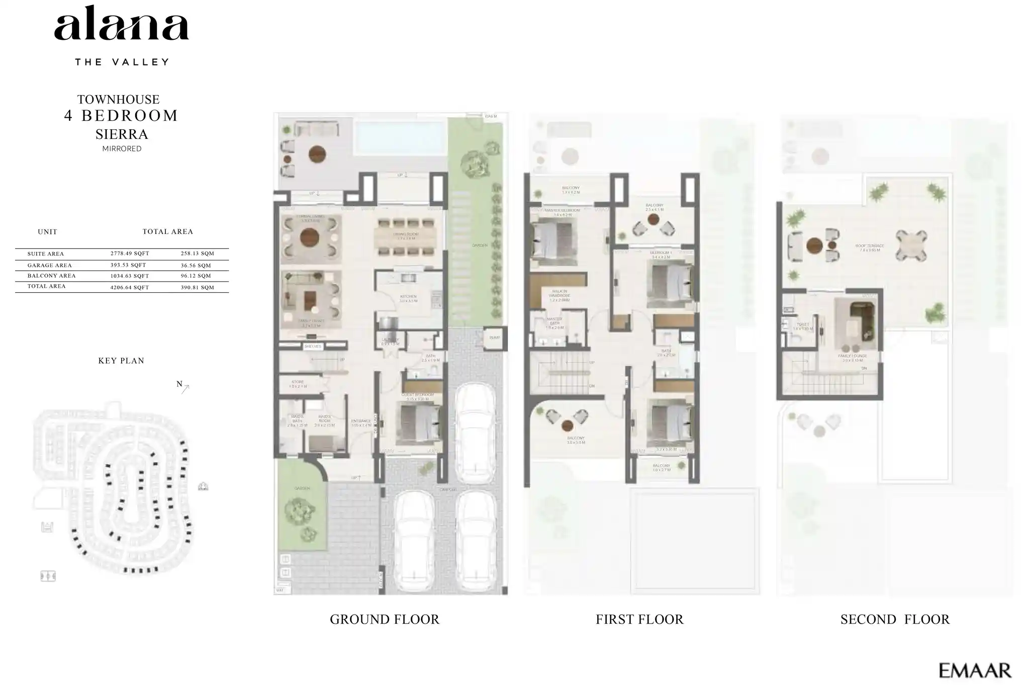 4 Bedroom, SIERRA MIRRORED