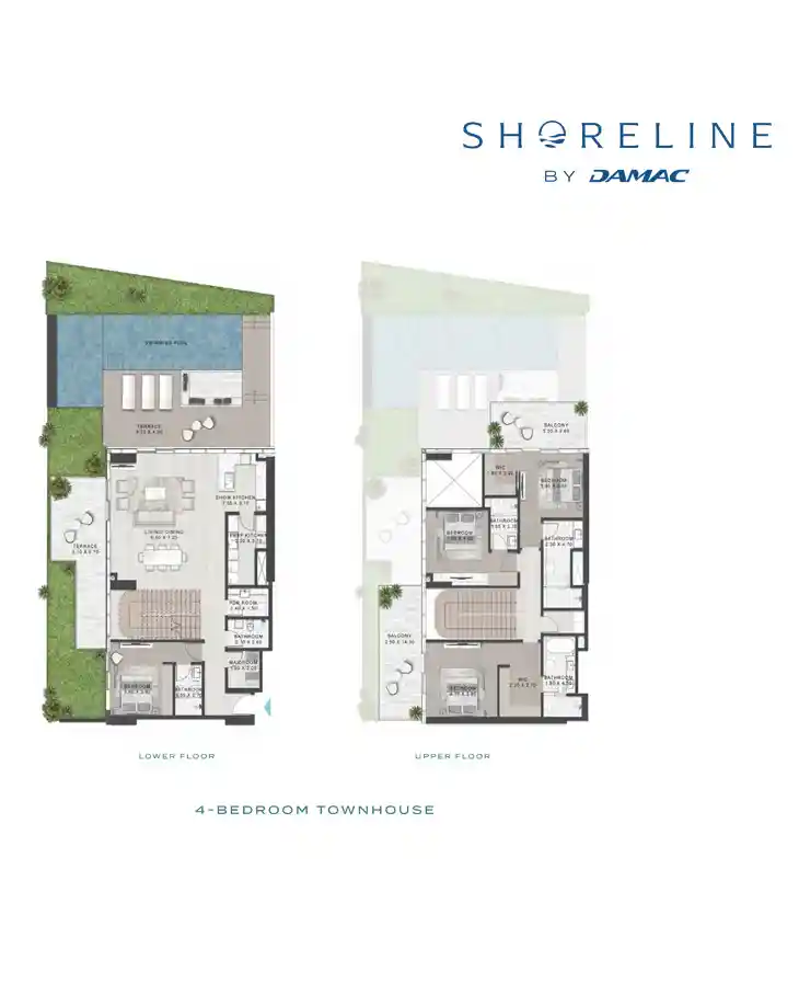 4 Bedroom to Unit - B-M