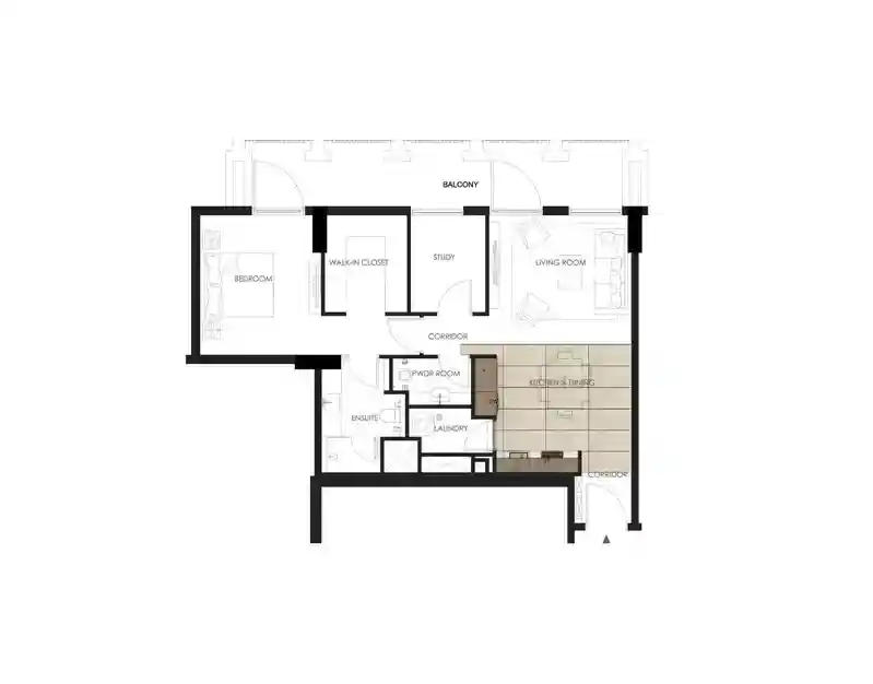 1 Bedroom 