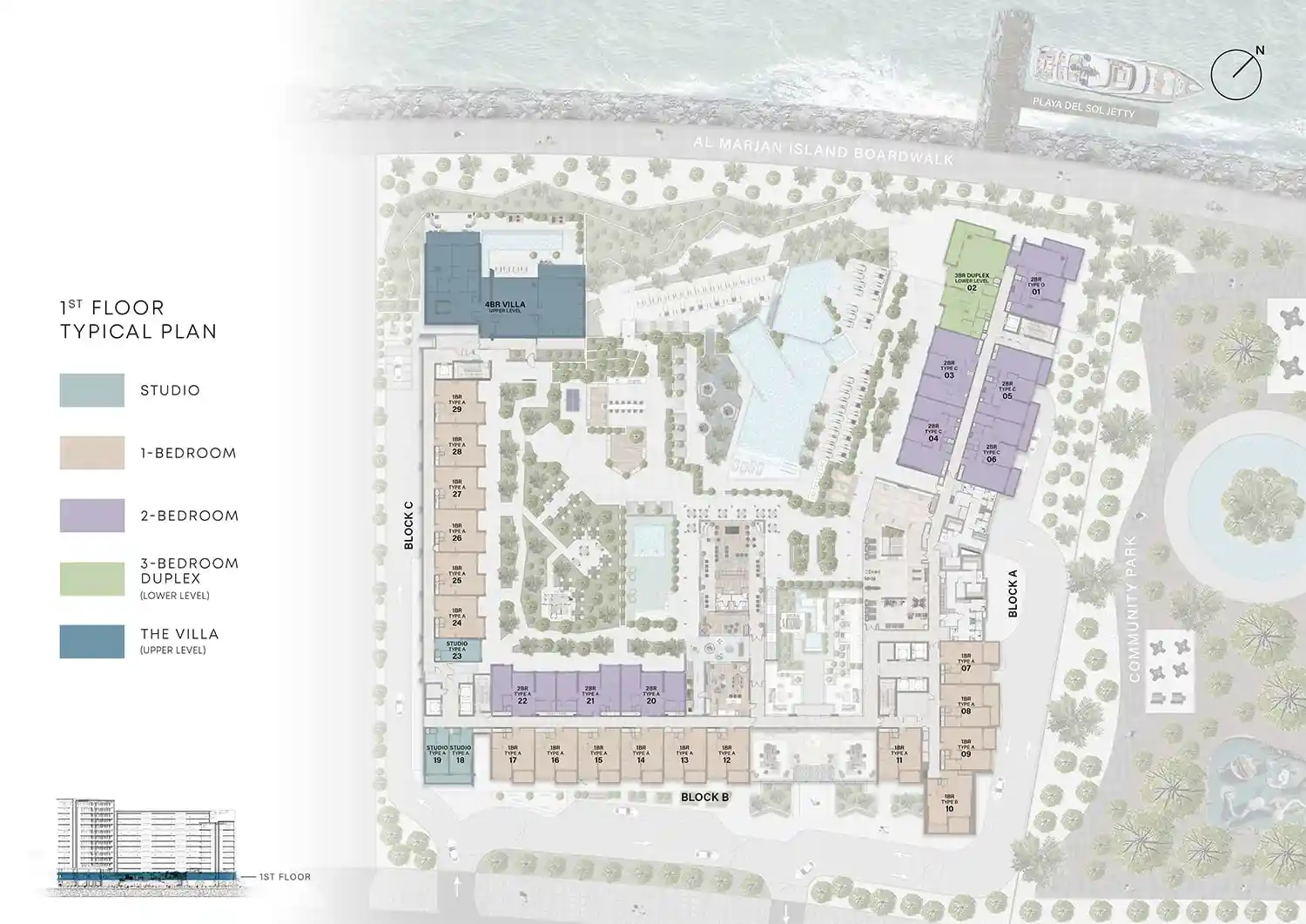 10th Floor to Ground Floor