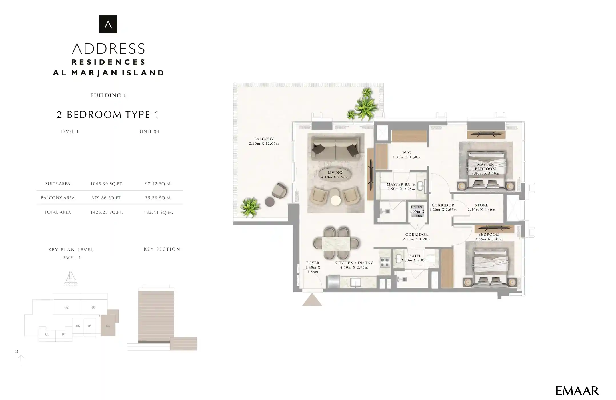 Type 1, Unit 4, Level 1 to Type 4, Unit 6, Level 3 To 19