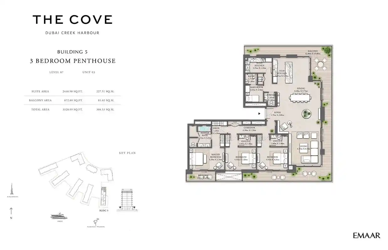 Level 07, Unit 03 to Level 08, Unit 04