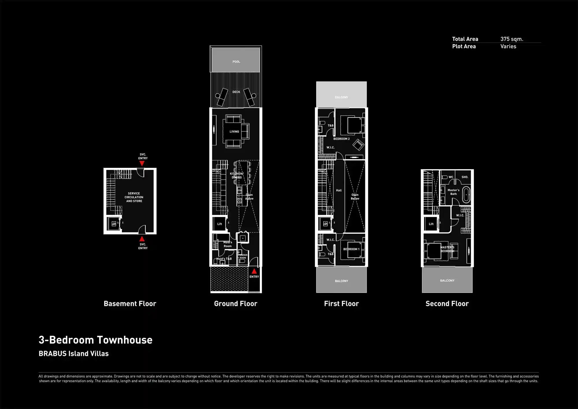 Ground Floor-Second floor