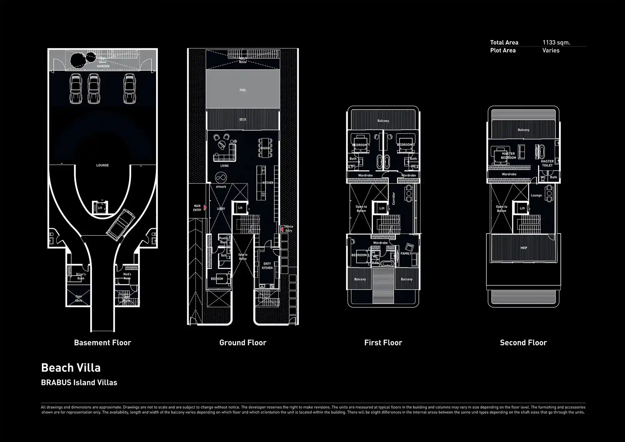 Beach Villa-Short Basement