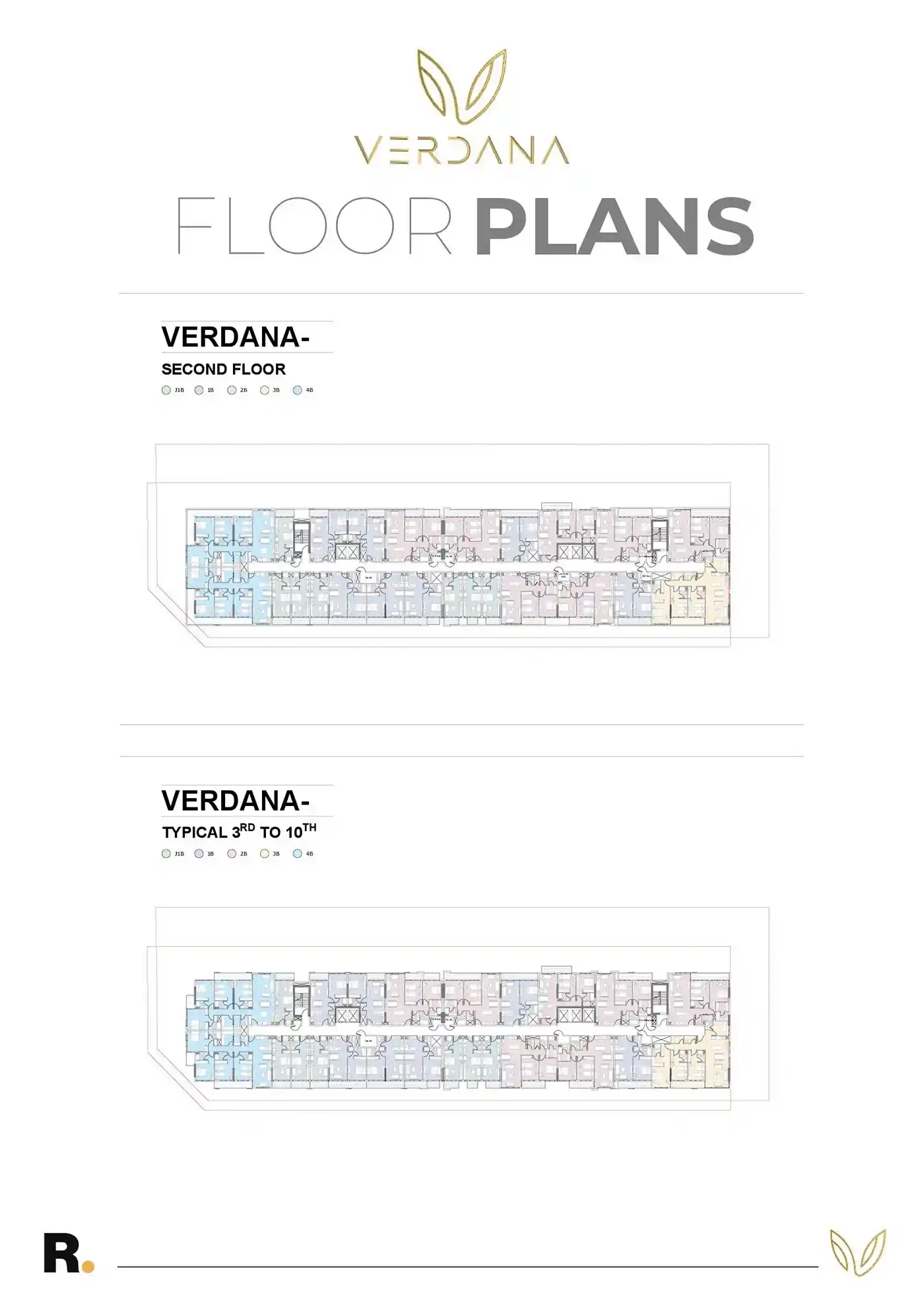 Second Floor & Typical 3rd to 10th