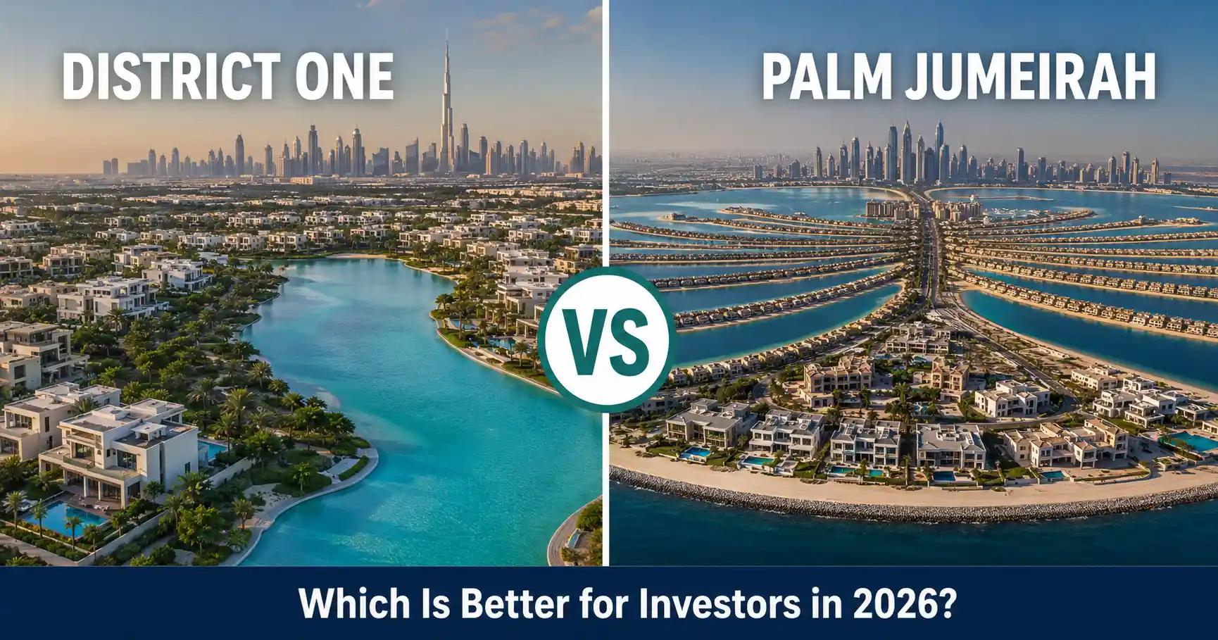 District One vs Palm Jumeirah | Which Is Better in 2026