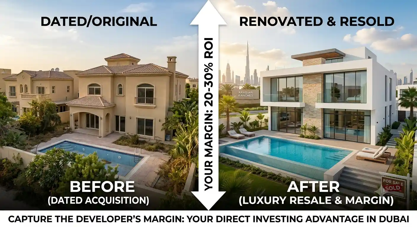 Buy Renovate Sell Villa Dubai: How the Model Works 2026